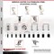 Service Caster 3 Inch 316SS Nylon Wheel Swivel Bolt Hole Caster Set with Brake SCC-SS316BH20S314-NYS-TLB-4 - alternate 5